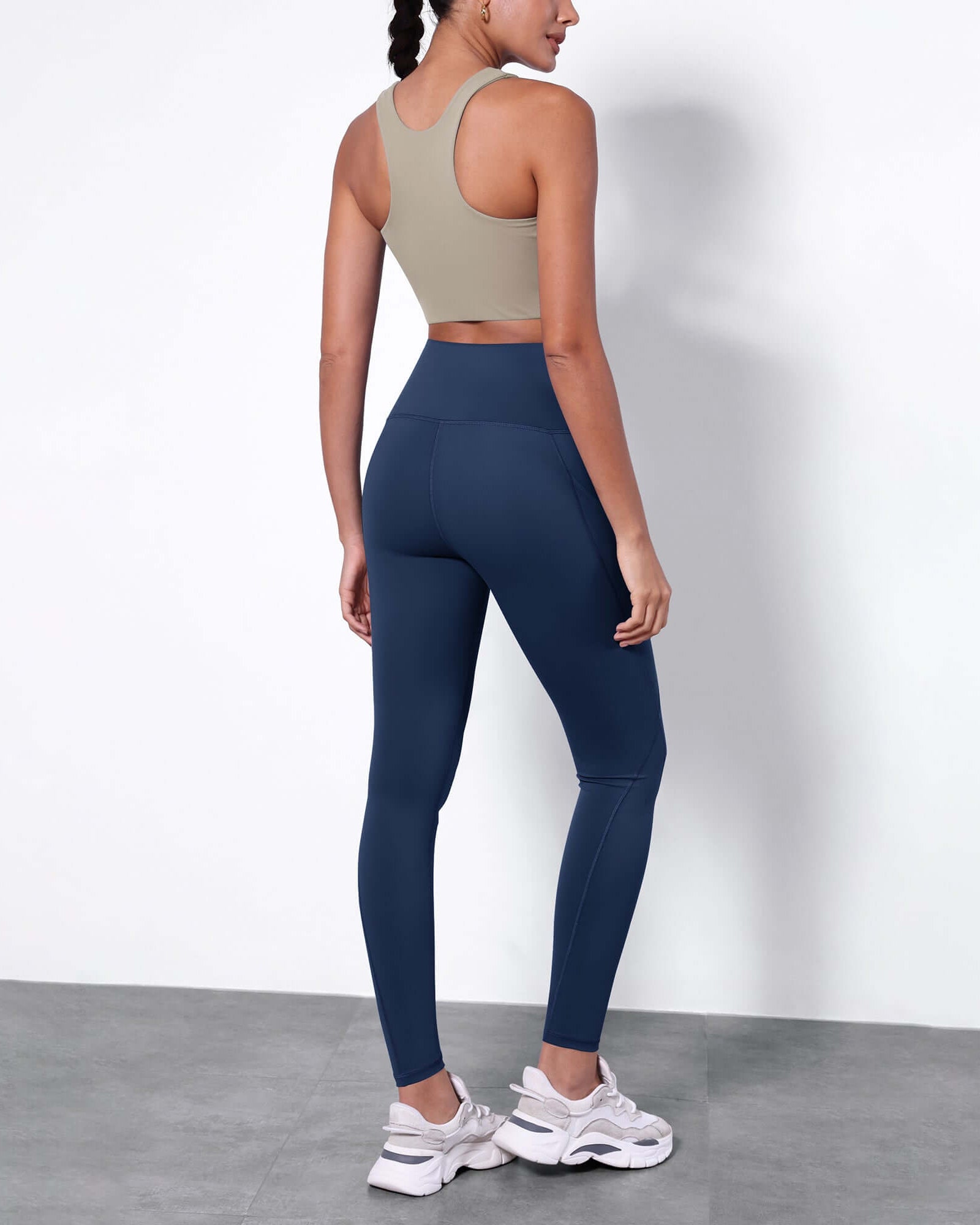 7/8 Fleece Lined Leggings with Pockets - ododos