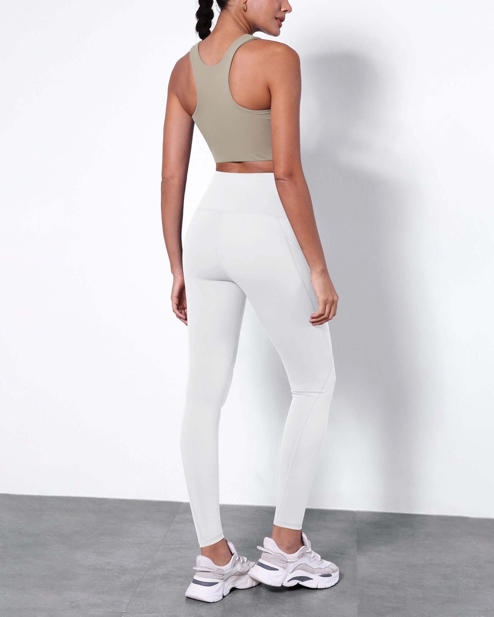 7/8 Fleece Lined Leggings with Pockets - ododos