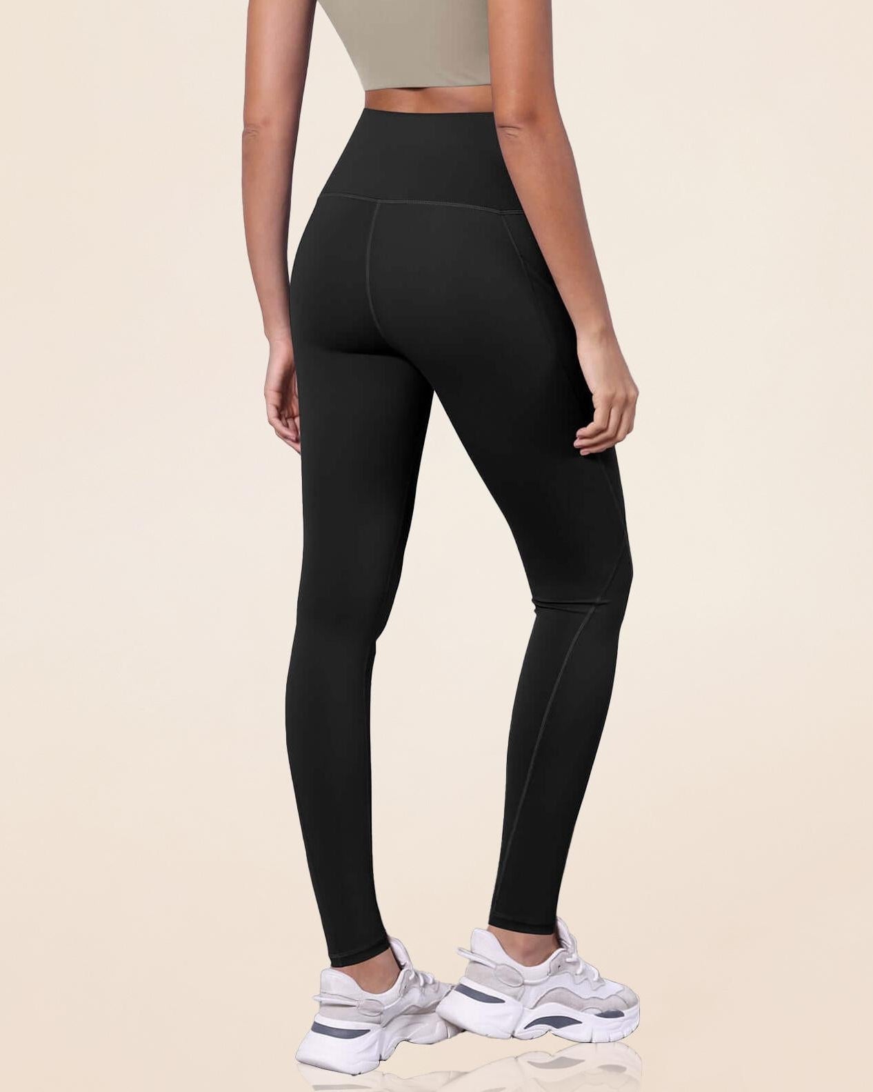 28 Fleece Lined Leggings with Pockets - ododos