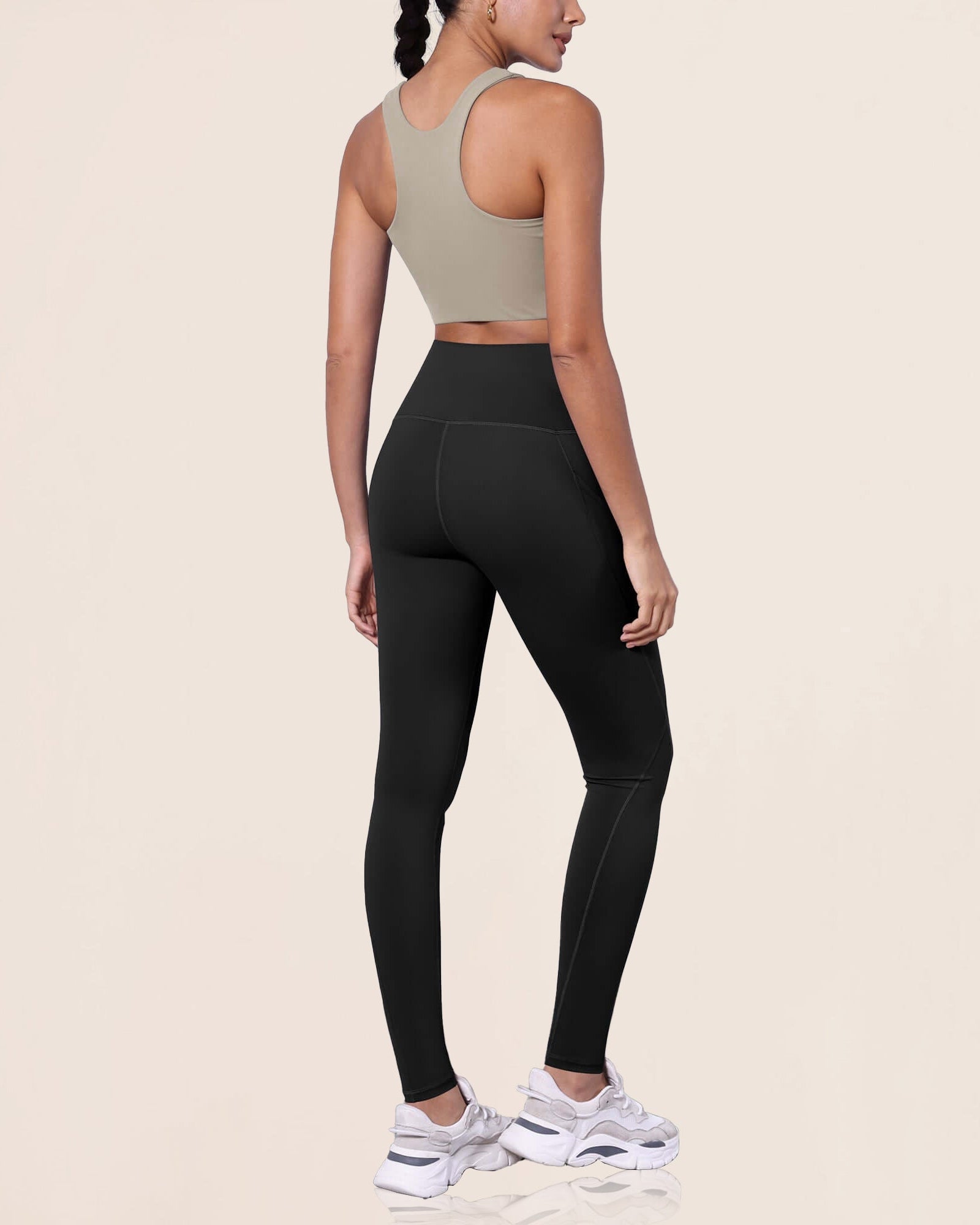 28 Fleece Lined Leggings with Pockets - ododos