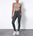 28 Fleece Lined Leggings with Pockets - ododos