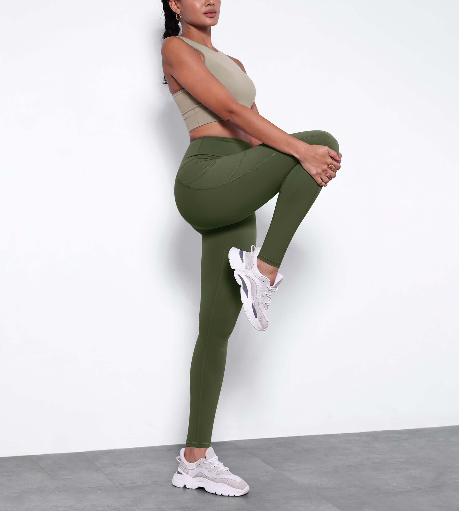 28 Fleece Lined Leggings with Pockets - ododos