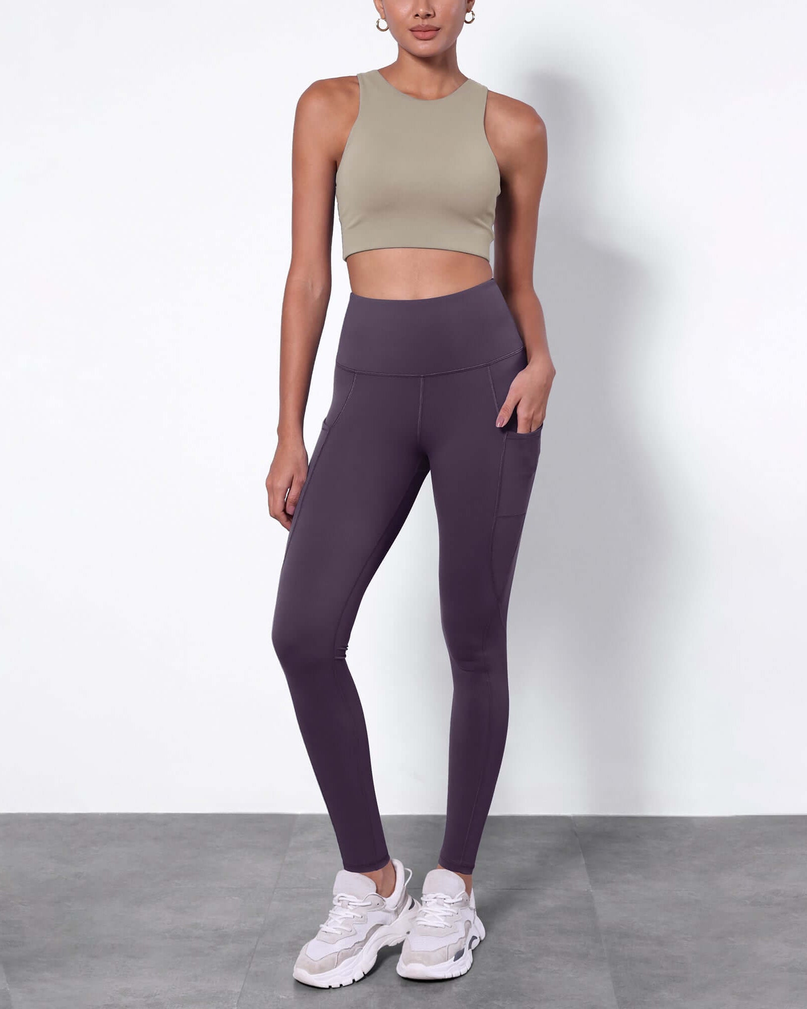 28 Fleece Lined Leggings with Pockets - ododos