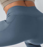 28 Fleece Lined Leggings with Pockets - ododos