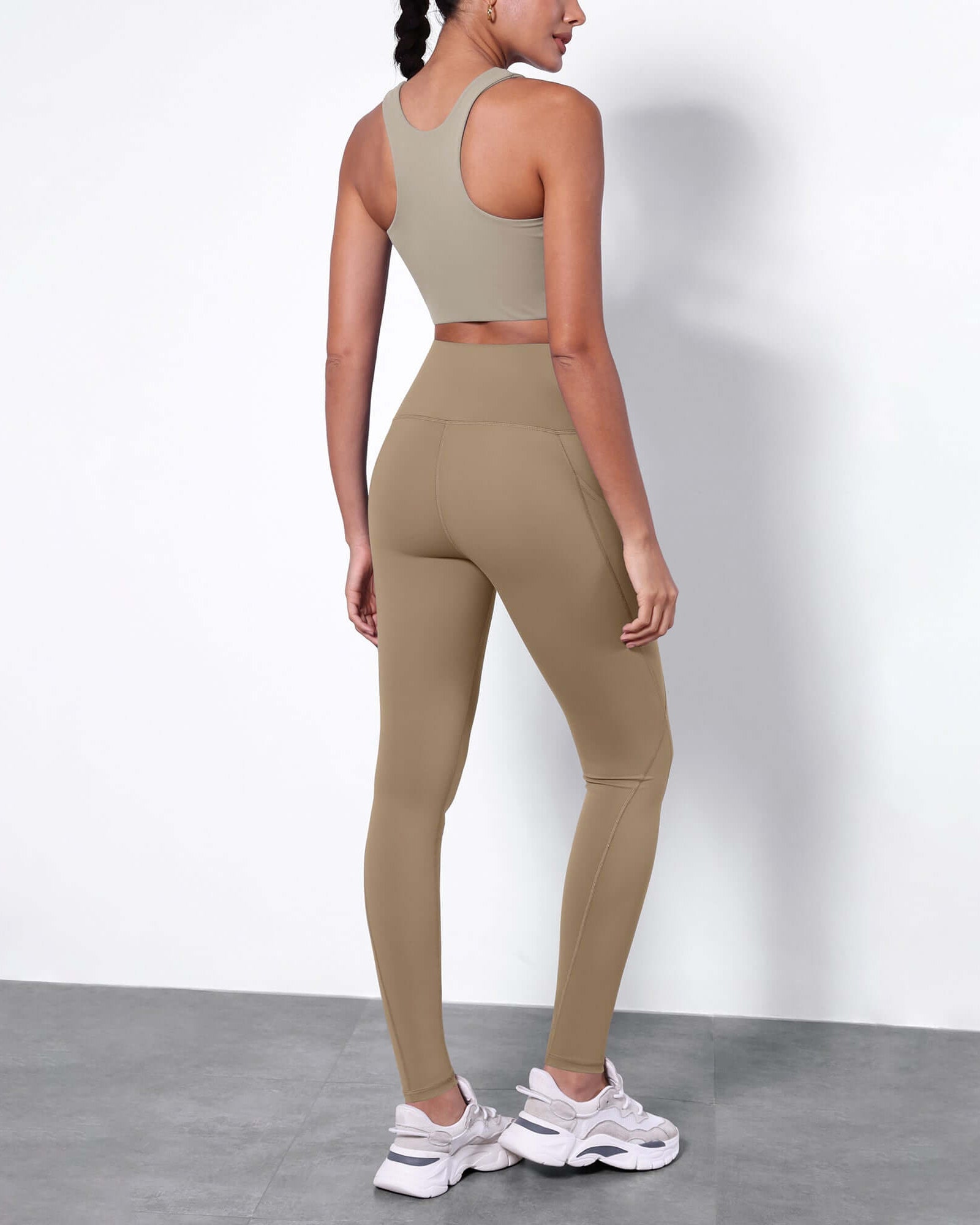 28 Fleece Lined Leggings with Pockets - ododos