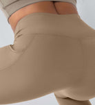 28 Fleece Lined Leggings with Pockets - ododos