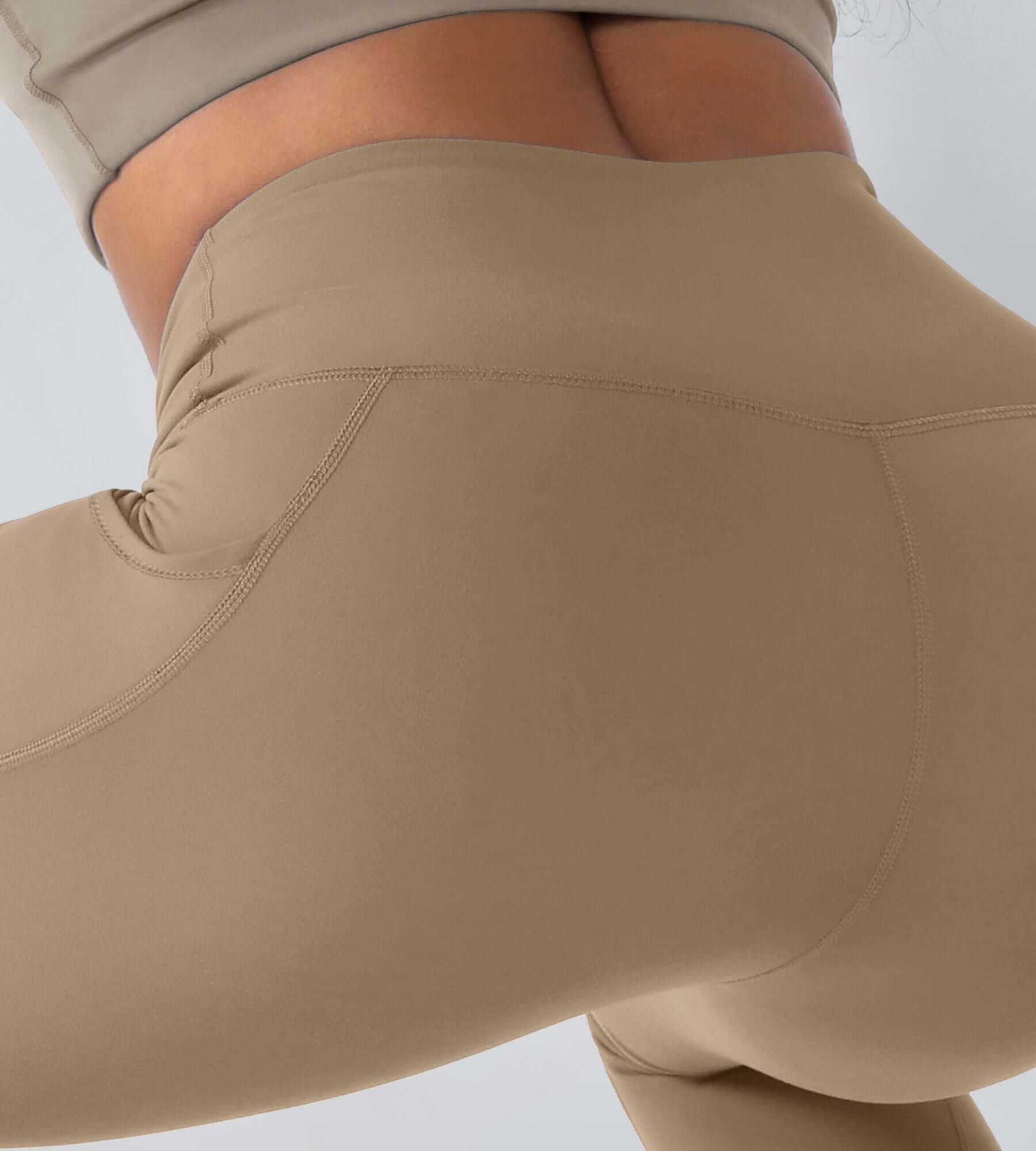 28 Fleece Lined Leggings with Pockets - ododos