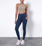 28 Fleece Lined Leggings with Pockets - ododos