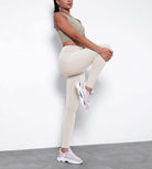 28 Fleece Lined Leggings with Pockets - ododos