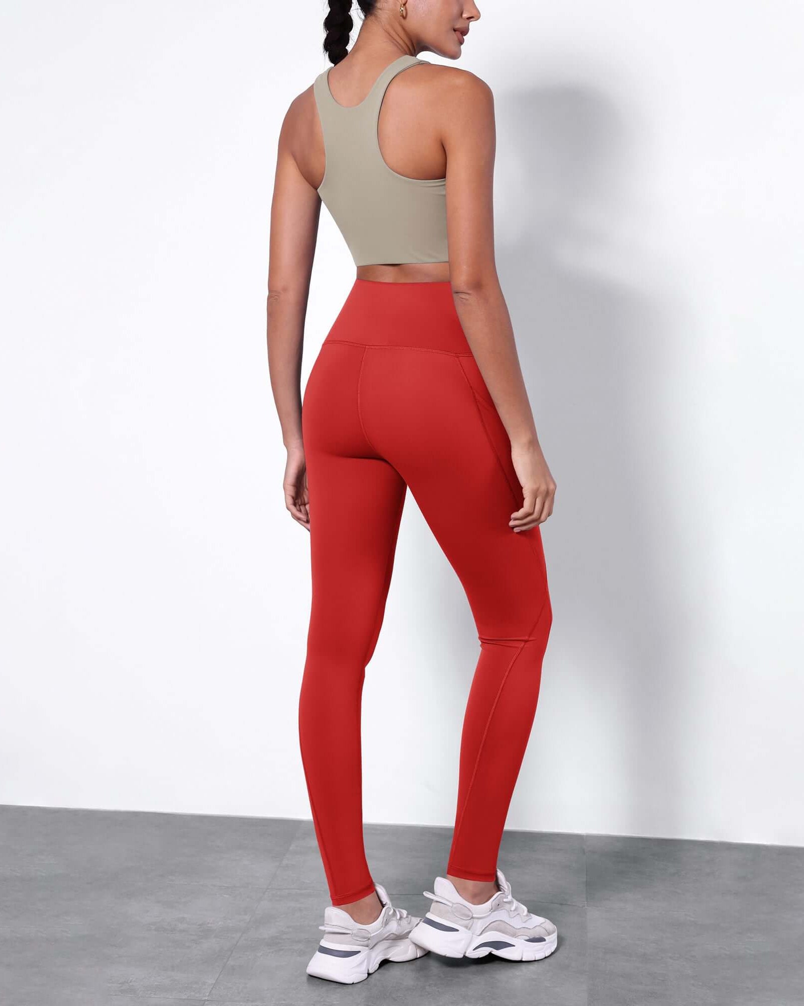 28 Fleece Lined Leggings with Pockets - ododos