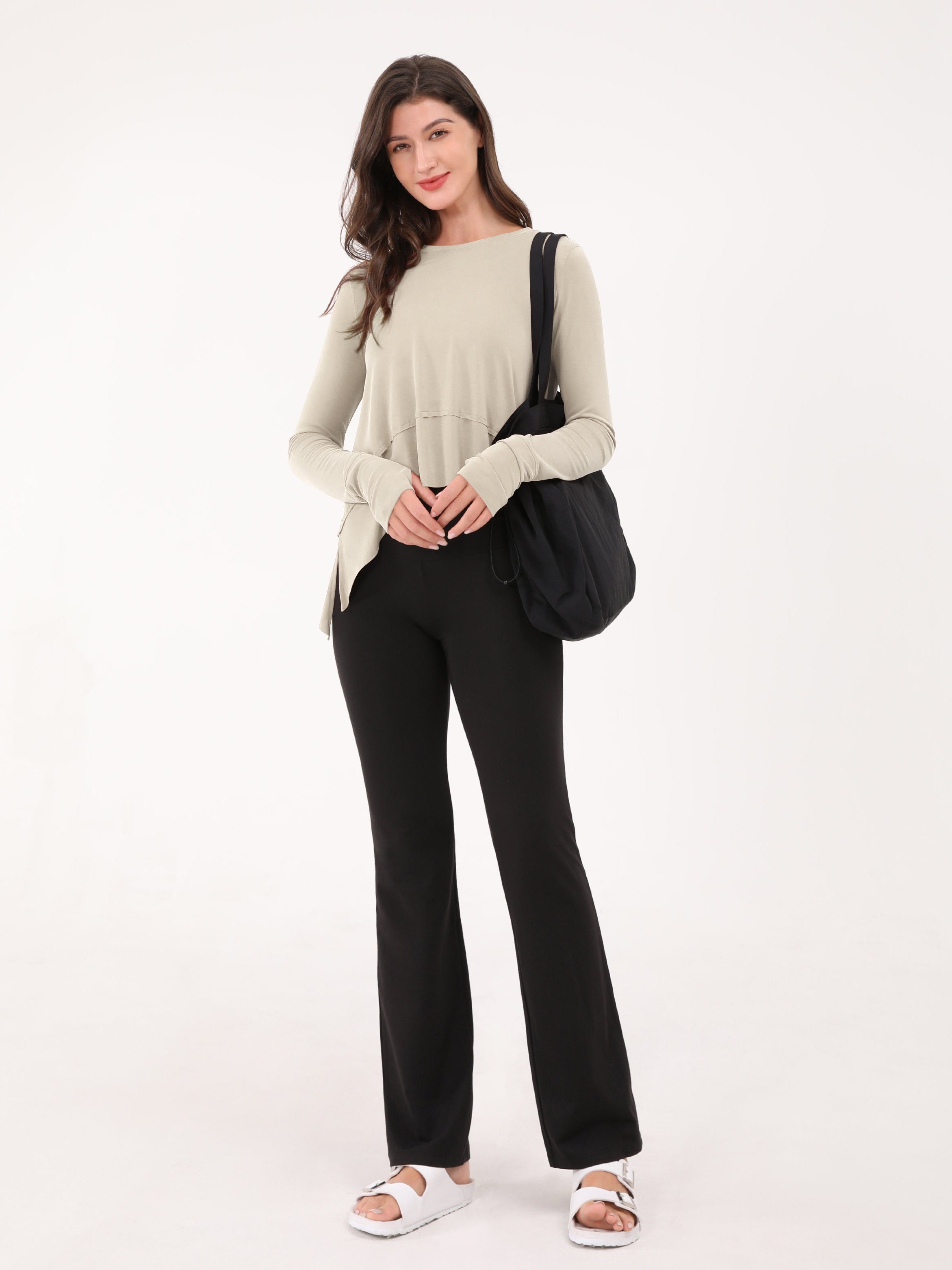Long Sleeve Gym Yoga Shirts - ododos