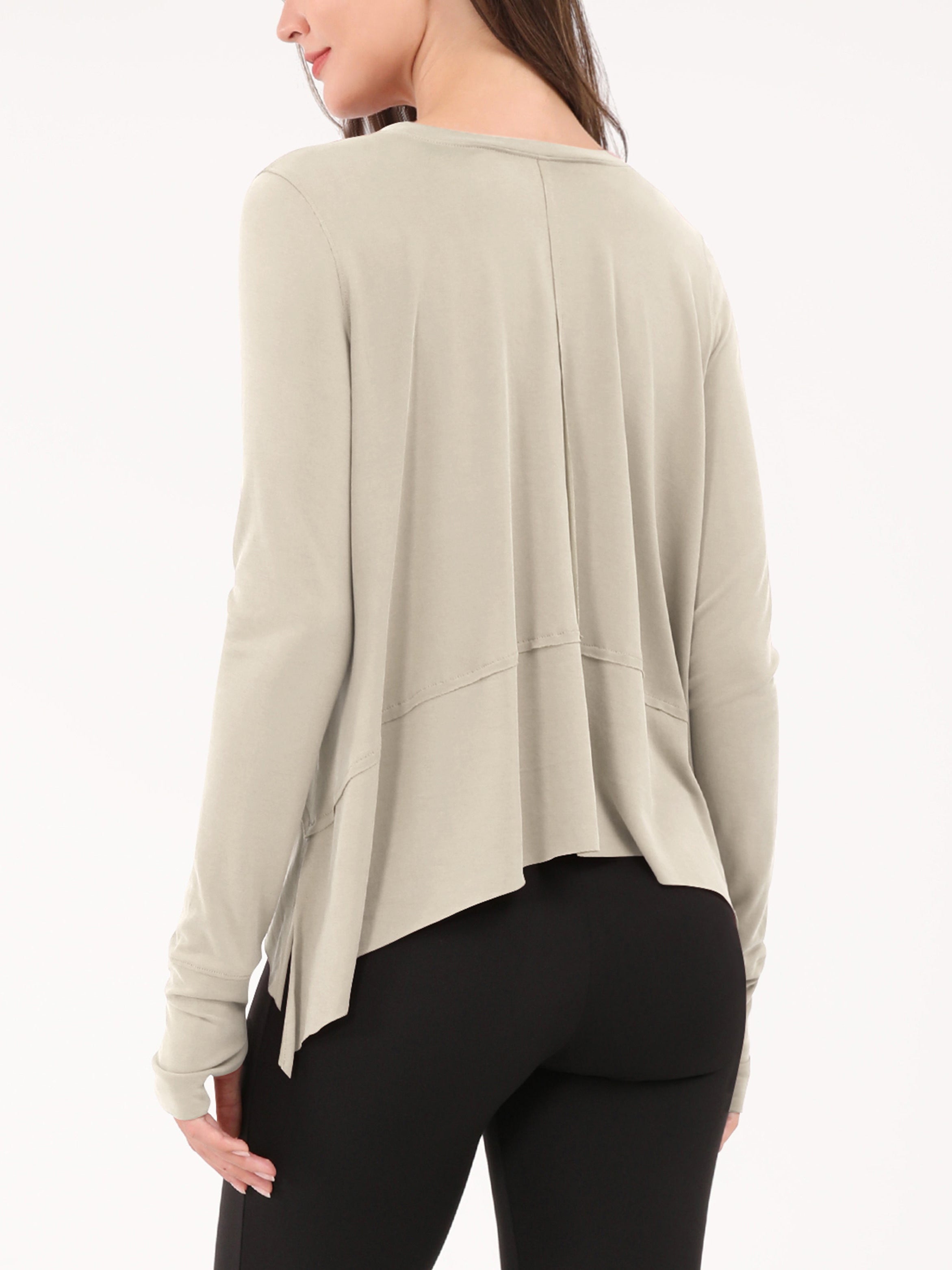 Long Sleeve Gym Yoga Shirts - ododos