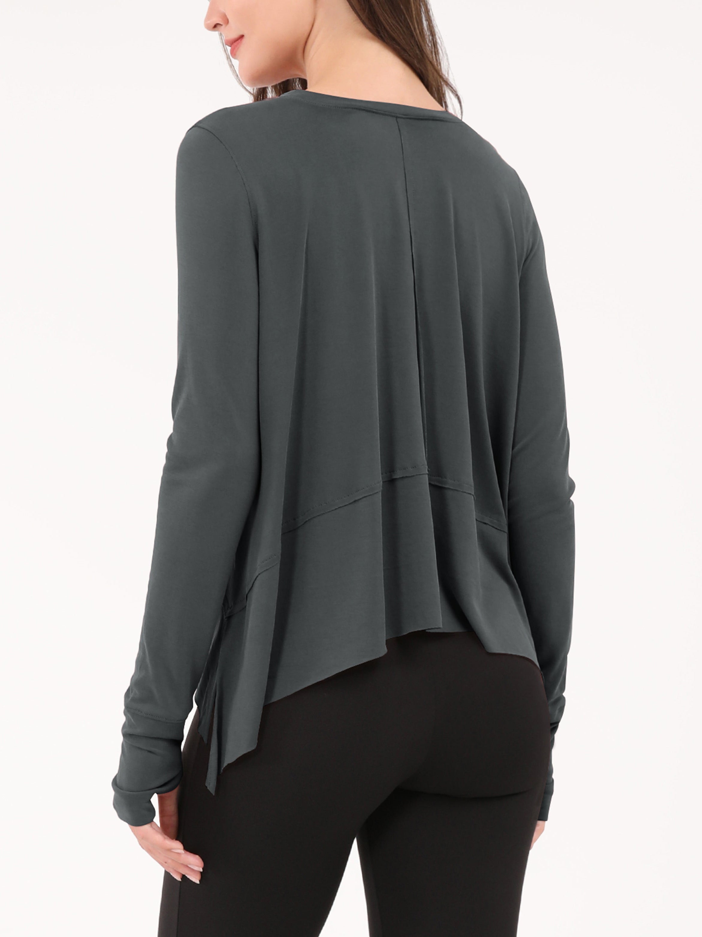 Long Sleeve Gym Yoga Shirts - ododos
