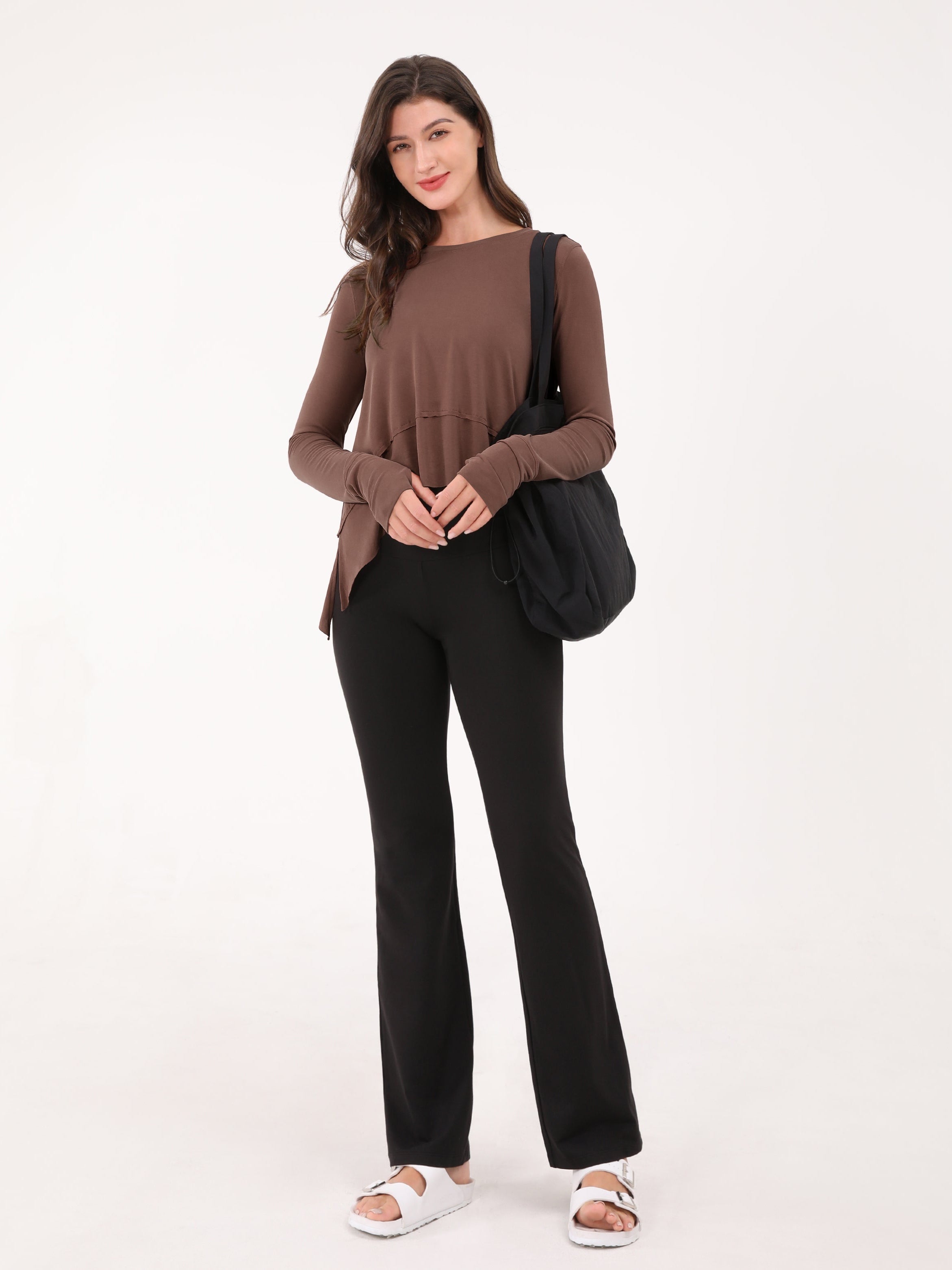 Long Sleeve Gym Yoga Shirts - ododos