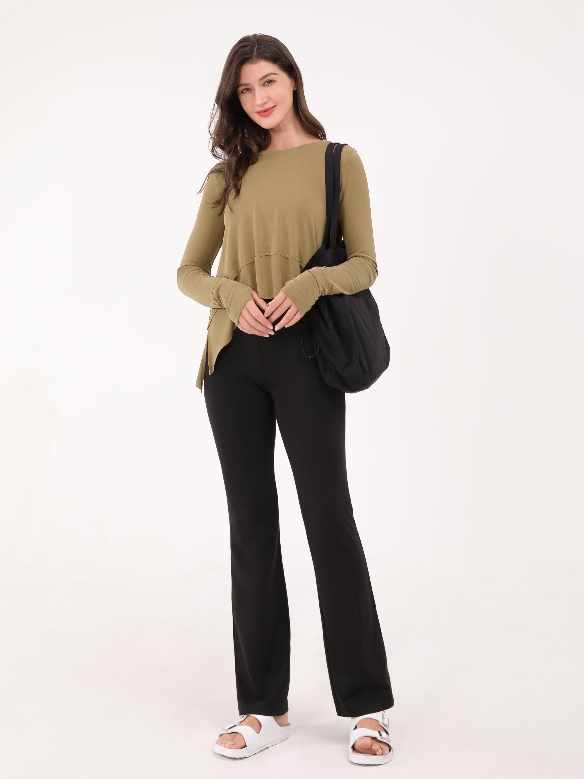 Long Sleeve Gym Yoga Shirts - ododos