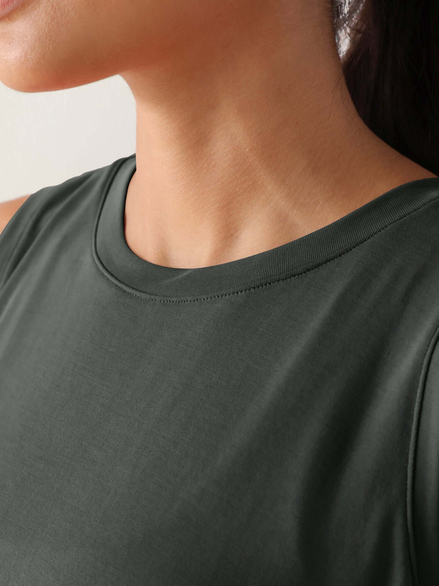 Modal Soft Sleeveless Cropped Yoga Tank(Crop) - ododos