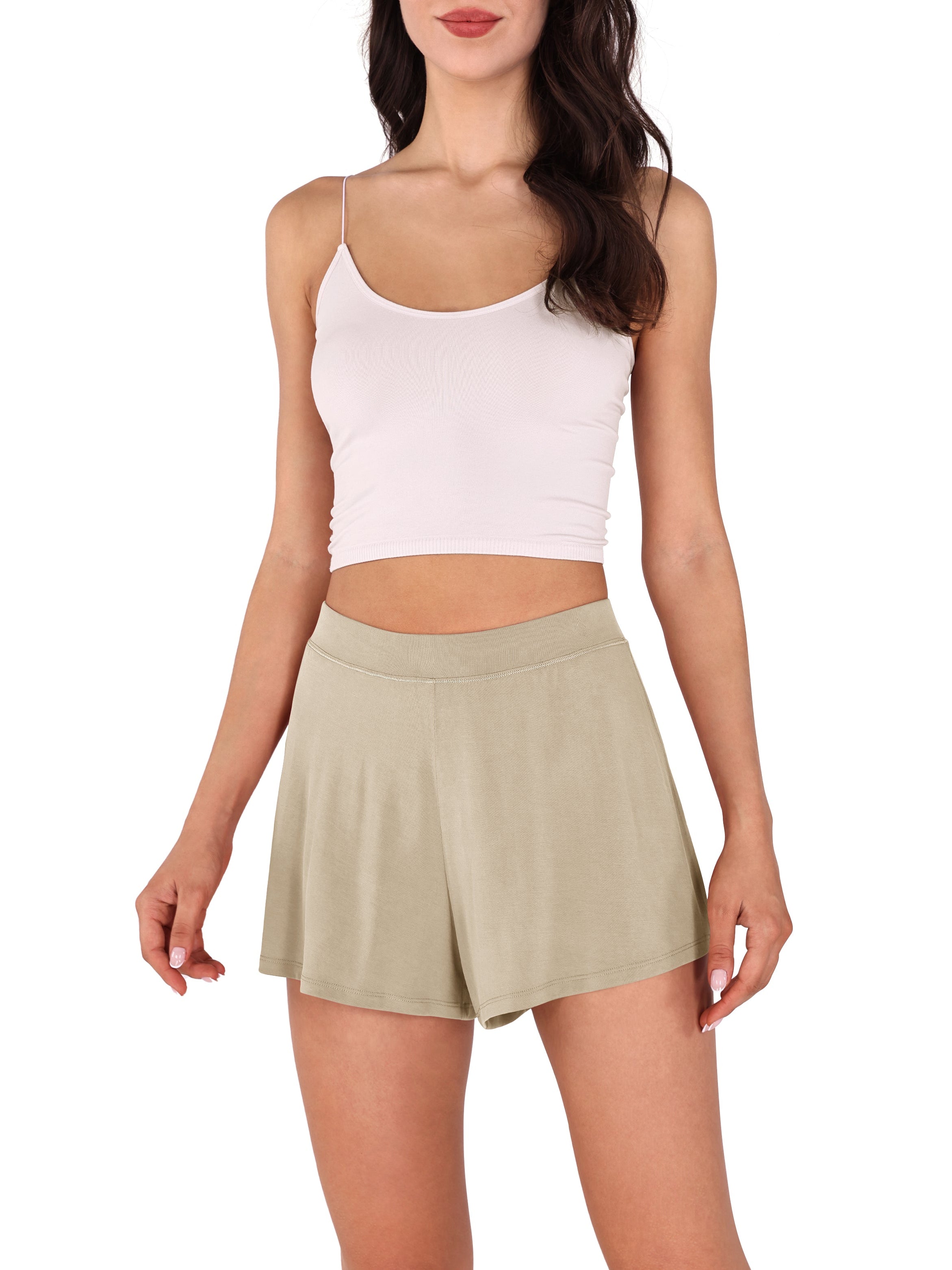 2 Pack Modal Soft Lounge Shorts - ododos