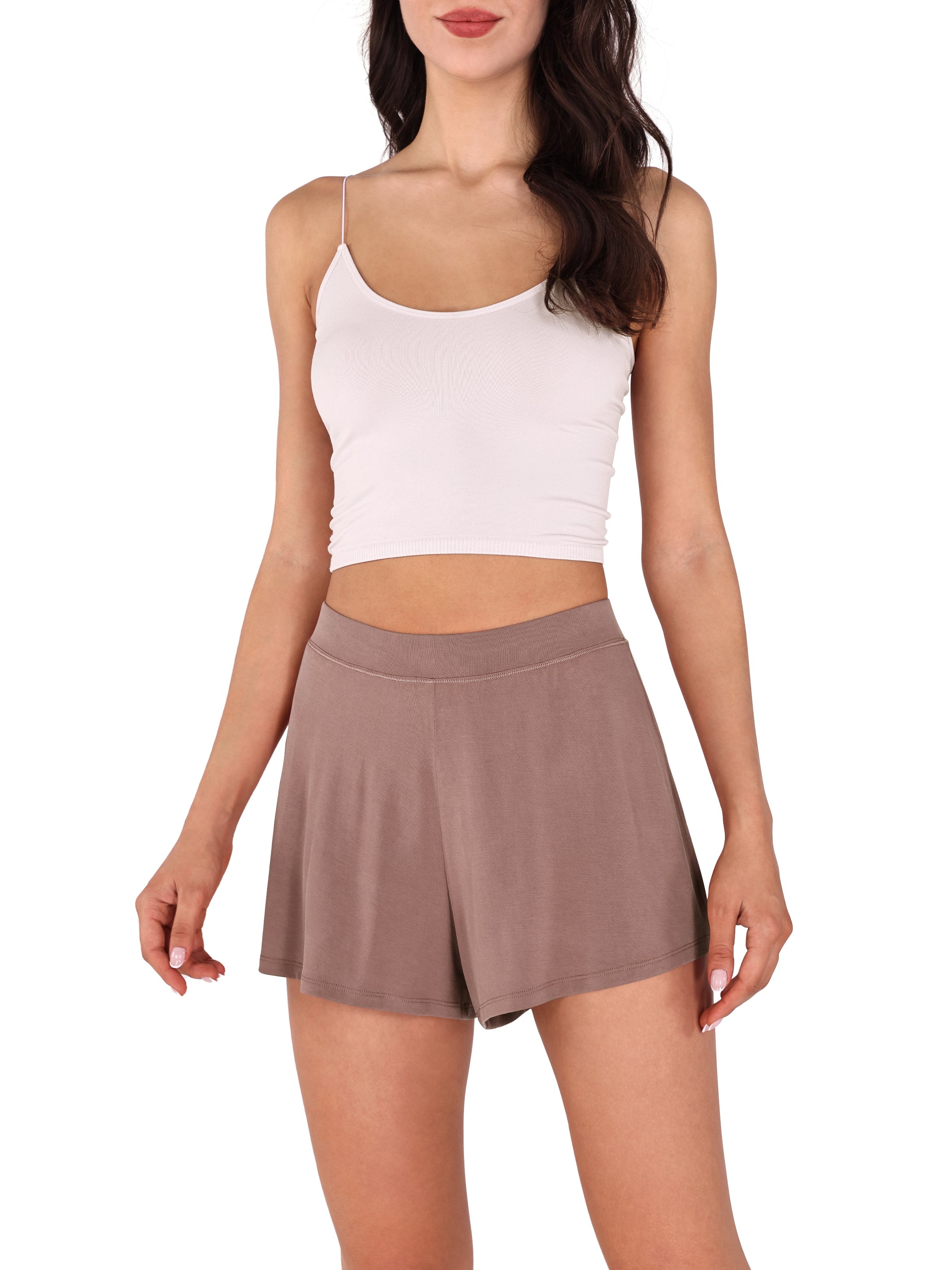 2 Pack Modal Soft Lounge Shorts - ododos