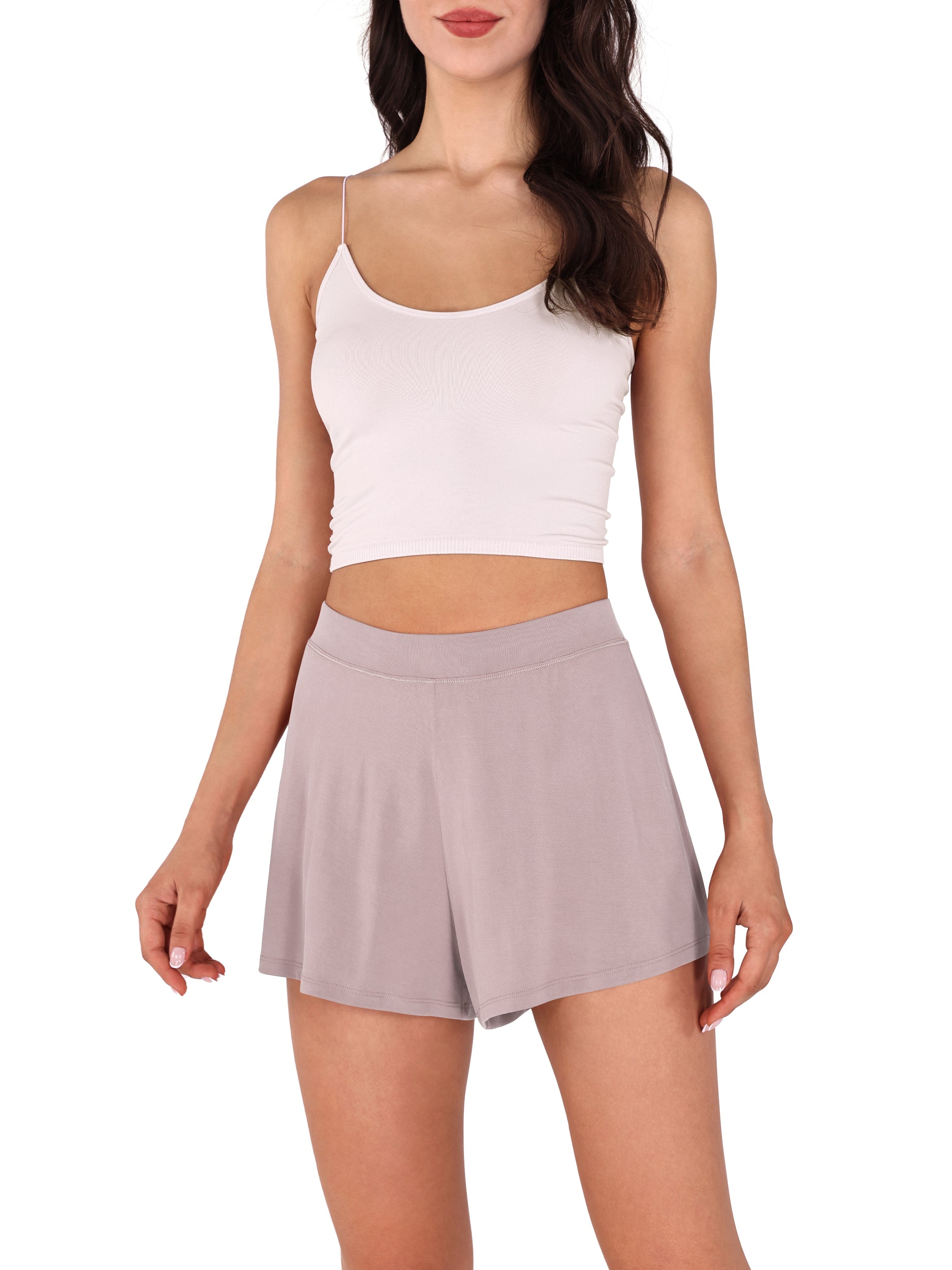2 Pack Modal Soft Lounge Shorts - ododos
