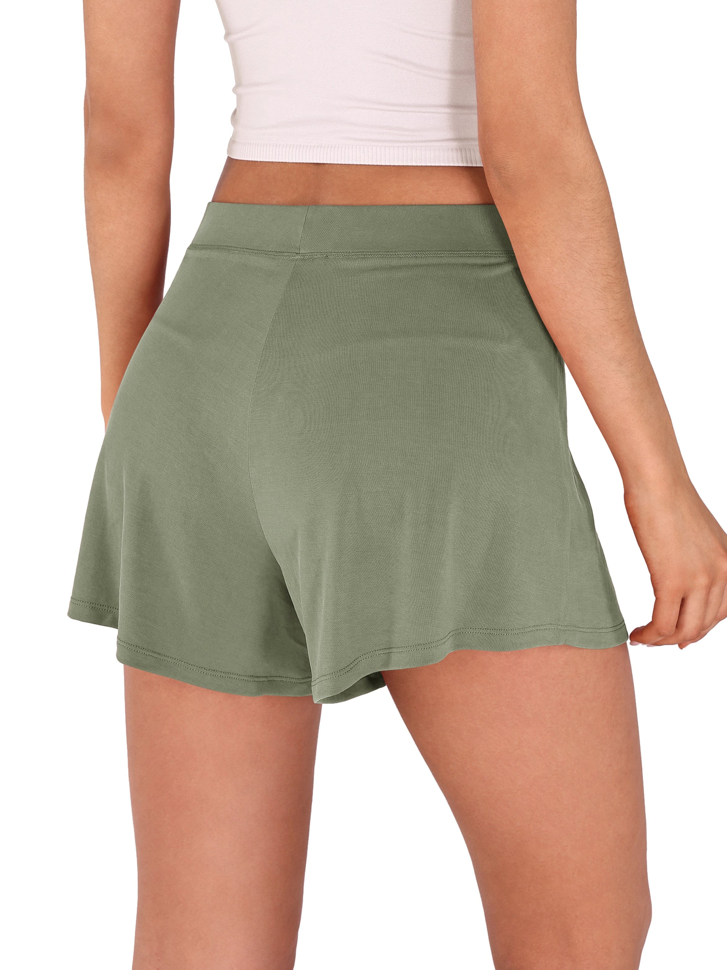 2 Pack Modal Soft Lounge Shorts - ododos