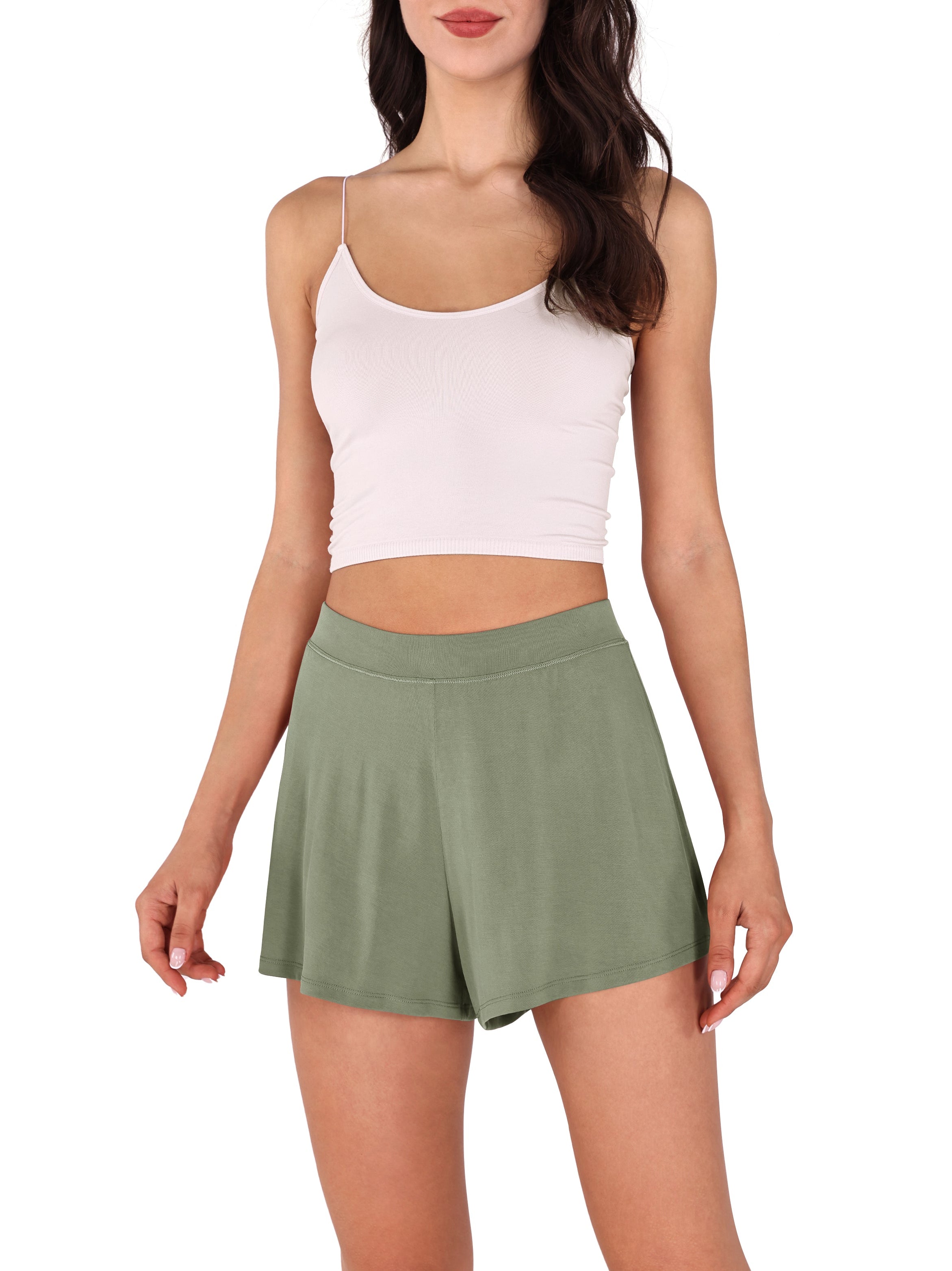 2 Pack Modal Soft Lounge Shorts - ododos