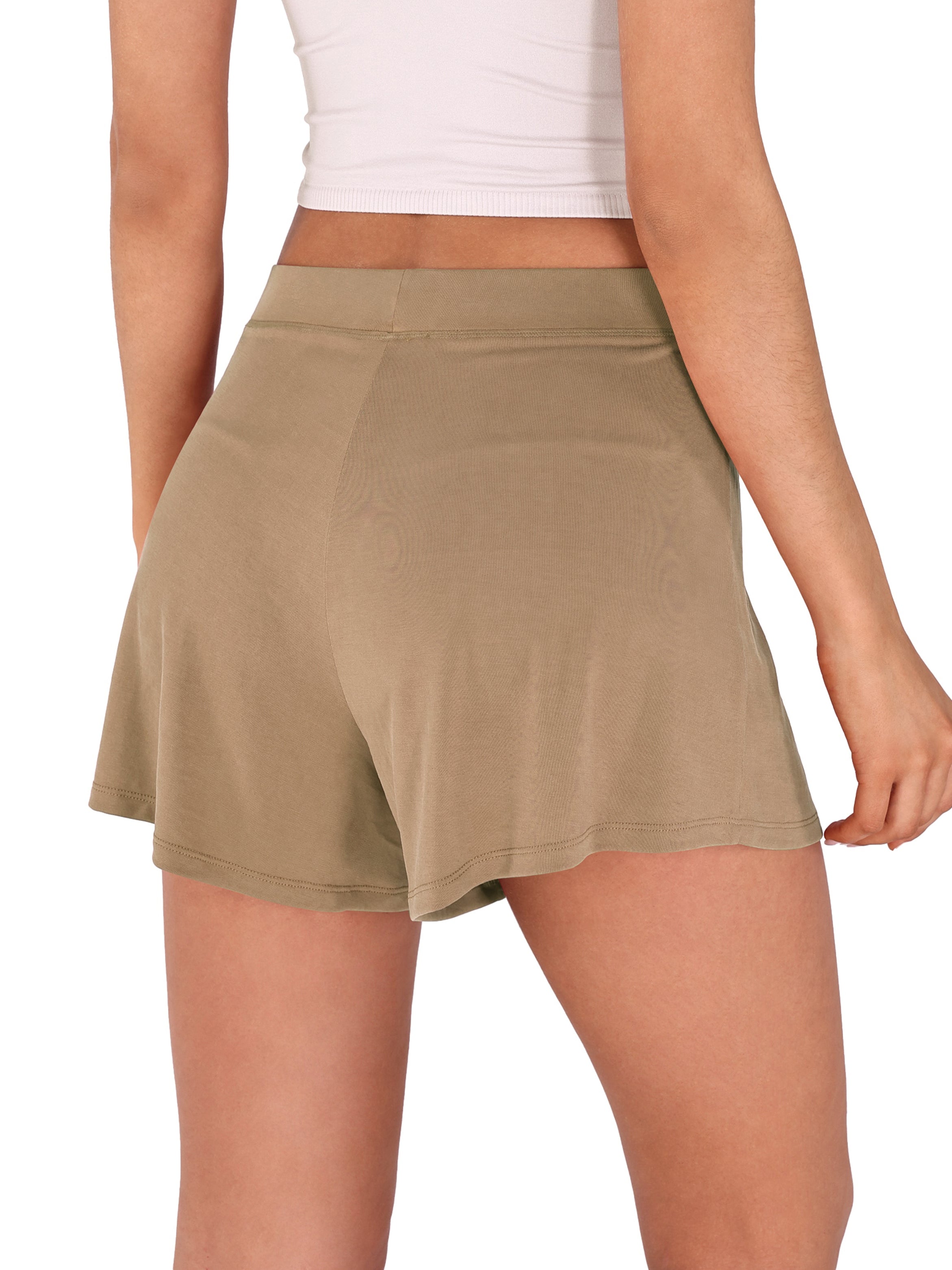2 Pack Modal Soft Lounge Shorts - ododos