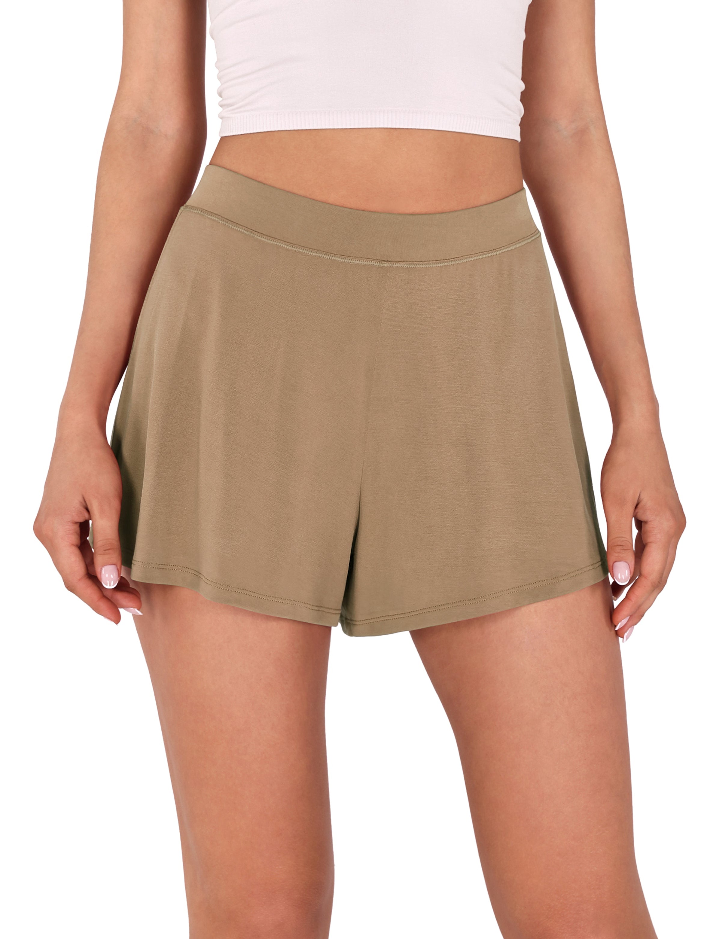 2 Pack Modal Soft Lounge Shorts - ododos