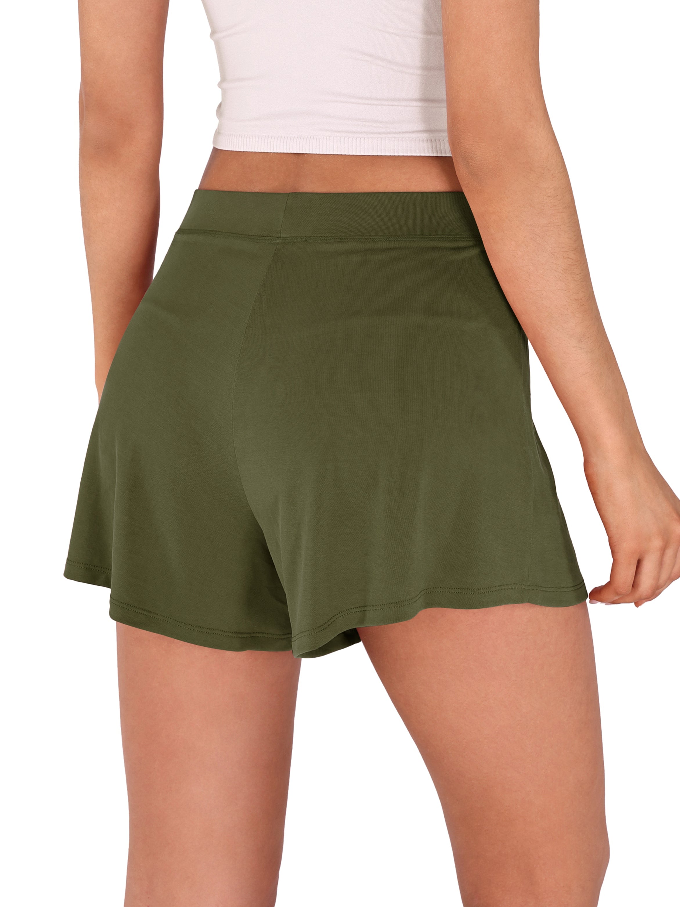 2 Pack Modal Soft Lounge Shorts - ododos