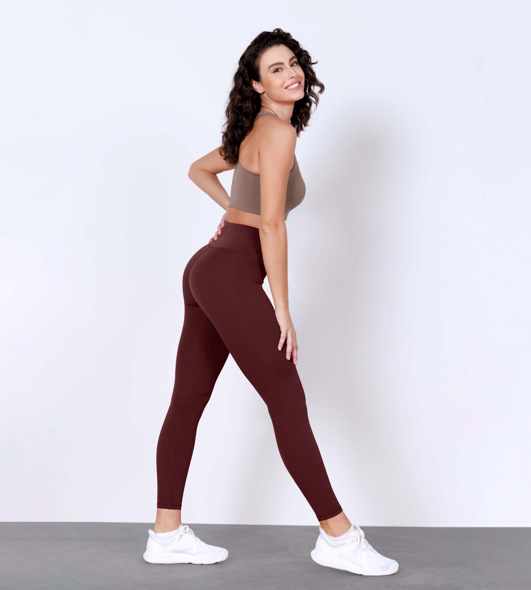 25 Body-Hugging Workout Leggings with Back Pocket - ododos