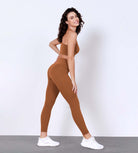 25 Body-Hugging Workout Leggings with Back Pocket - ododos