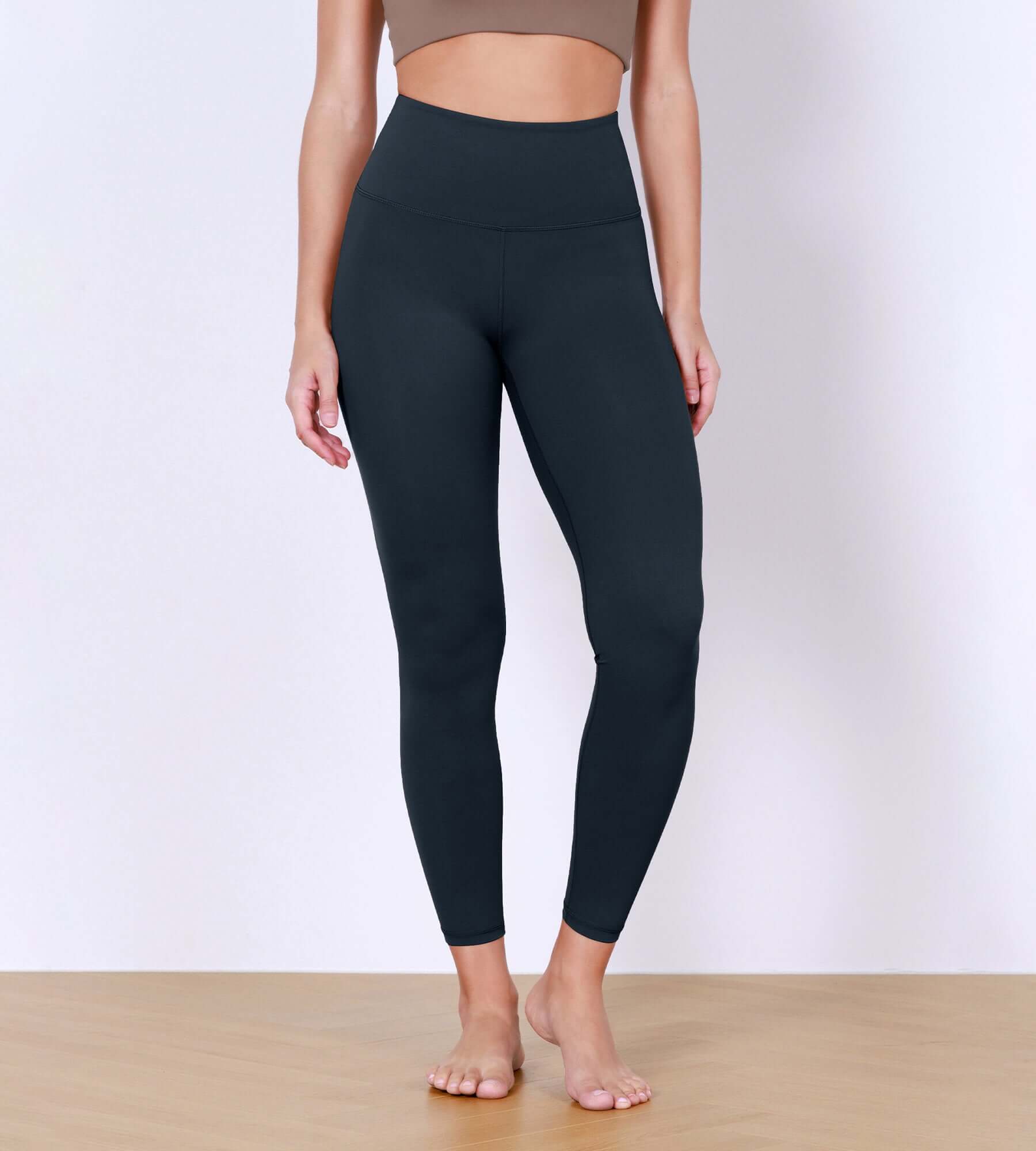 25 Body-Hugging Workout Leggings with Back Pocket - ododos