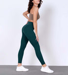 25 Body-Hugging Workout Leggings with Back Pocket - ododos