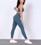 25 Body-Hugging Workout Leggings with Back Pocket - ododos