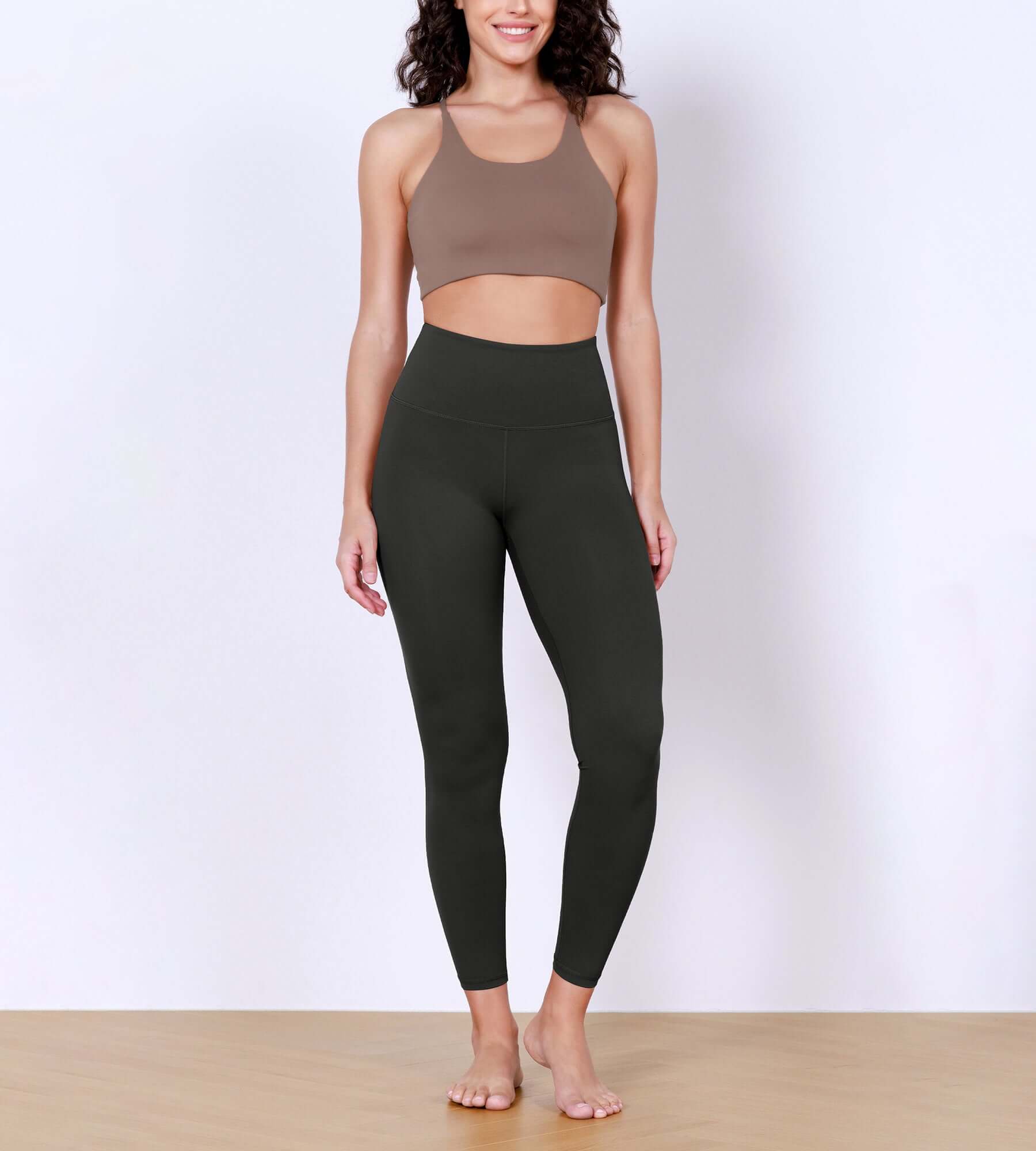 25 Body-Hugging Workout Leggings with Back Pocket - ododos