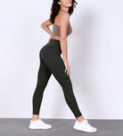 25 Body-Hugging Workout Leggings with Back Pocket - ododos