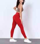 25 Body-Hugging Workout Leggings with Back Pocket - ododos