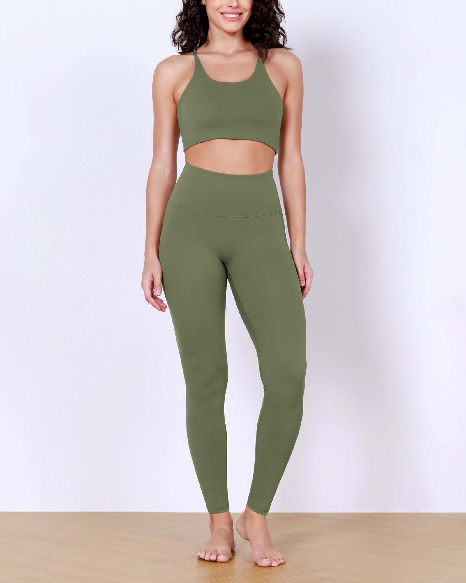28 Odlex Body-Hugging Workout Leggings with Back Pocket - ododos