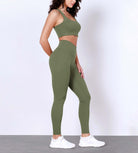 28 Odlex Body-Hugging Workout Leggings with Back Pocket - ododos