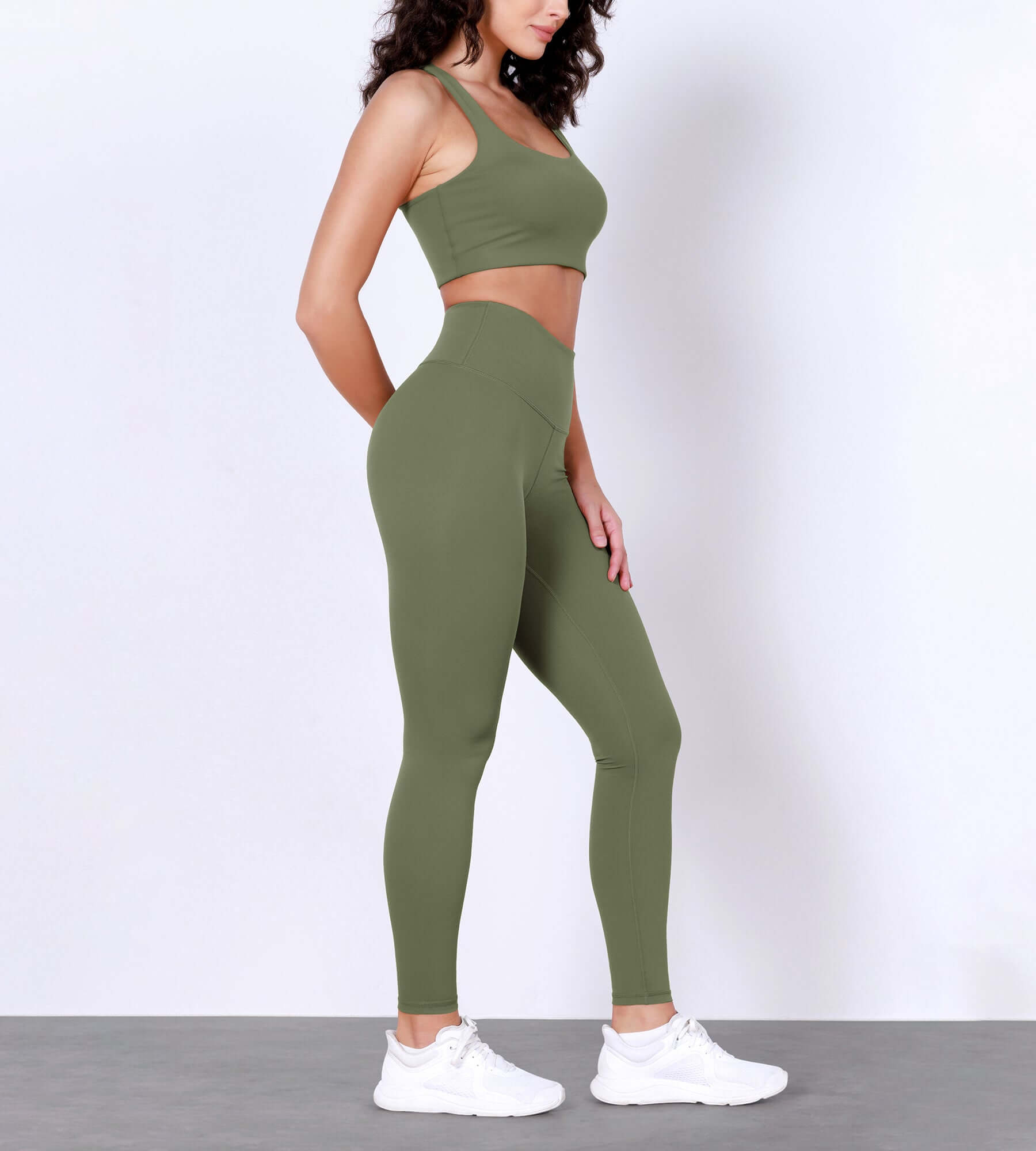 28 Odlex Body-Hugging Workout Leggings with Back Pocket - ododos