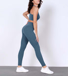 28 Odlex Body-Hugging Workout Leggings with Back Pocket - ododos