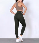 28 Odlex Body-Hugging Workout Leggings with Back Pocket - ododos