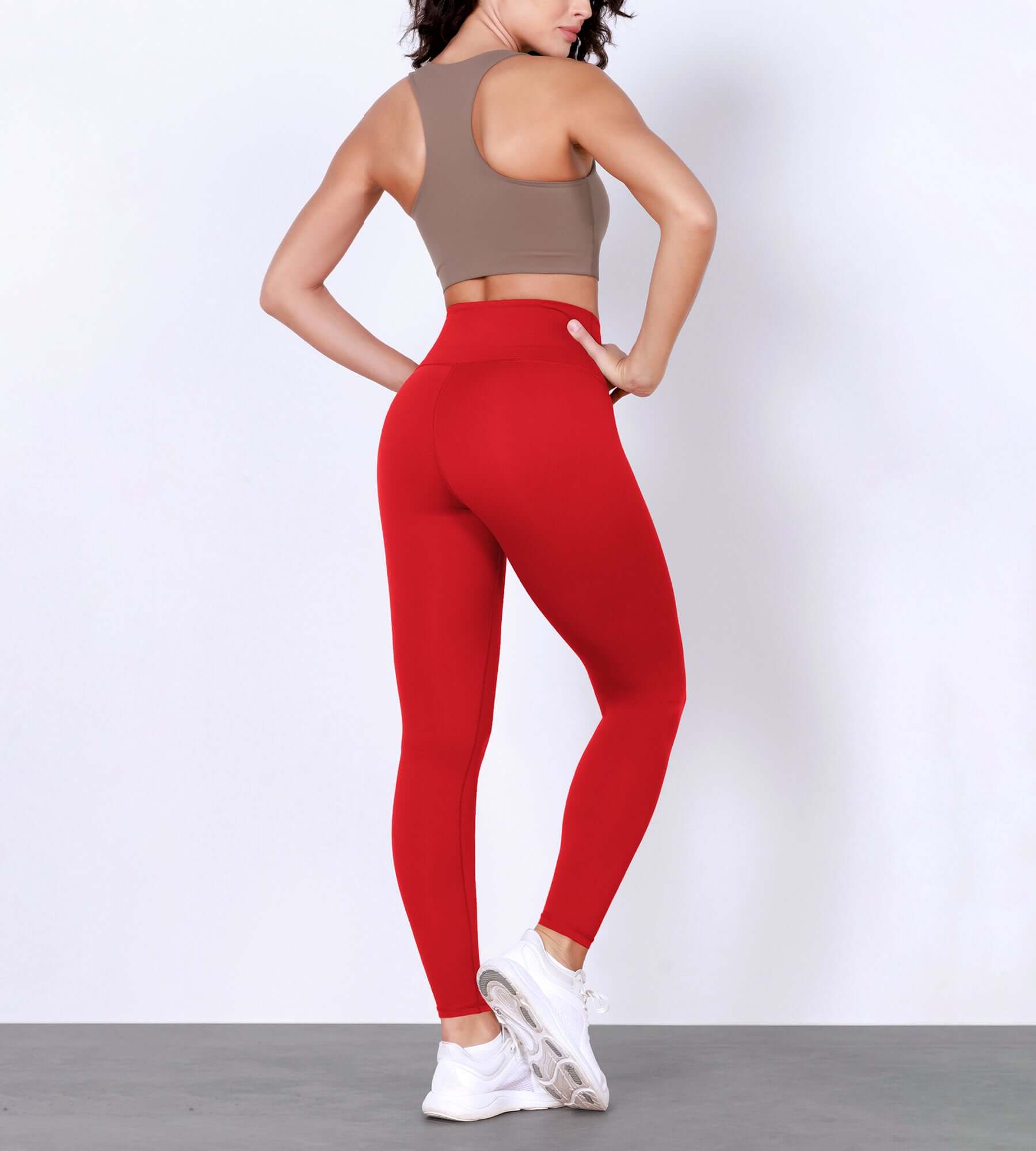 28 Odlex Body-Hugging Workout Leggings with Back Pocket - ododos