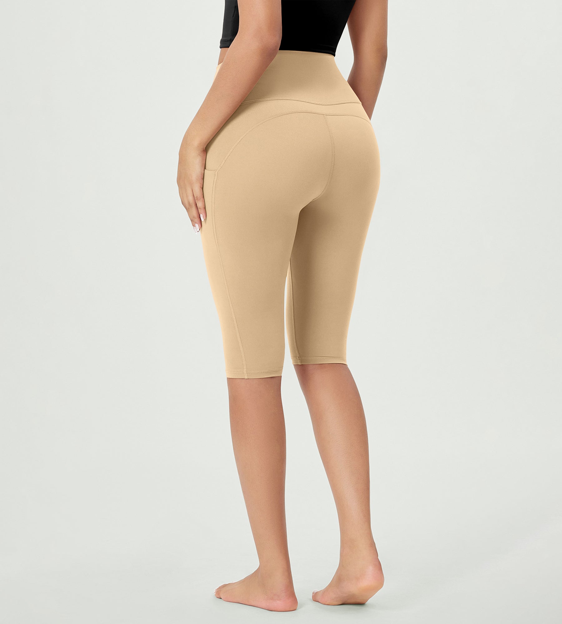 14 ODLEX High Waist Workout Yoga Capri Leggings with Pockets - ododos