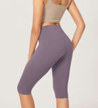 ODLEX 2-Pack 14 High Waist Workout Capris with Pockets - ododos