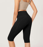 ODLEX 2-Pack 14 High Waist Workout Capris with Pockets - ododos