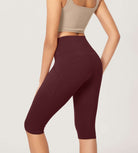 ODLEX 2-Pack 14 High Waist Workout Capris with Pockets - ododos