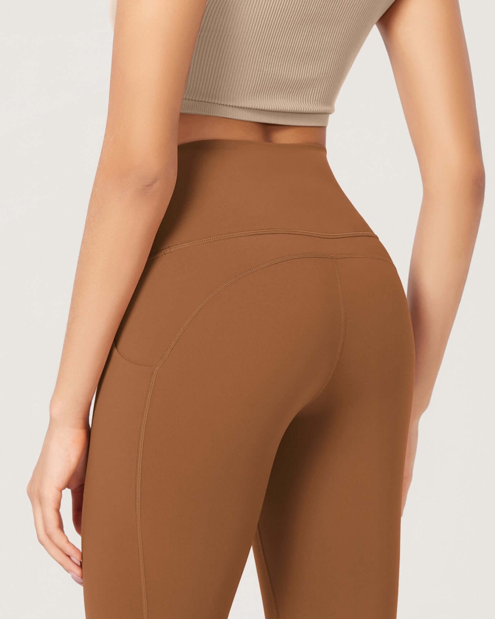 ODLEX 2-Pack 14 High Waist Workout Capris with Pockets - ododos