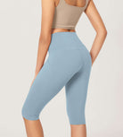 ODLEX 2-Pack 14 High Waist Workout Capris with Pockets - ododos