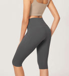 ODLEX 2-Pack 14 High Waist Workout Capris with Pockets - ododos