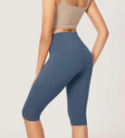 ODLEX 2-Pack 14 High Waist Workout Capris with Pockets - ododos